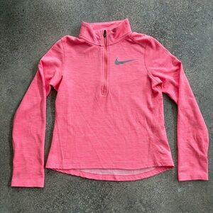 Nike Dri-Fit Thermal Pink Long Sleeve Pullover